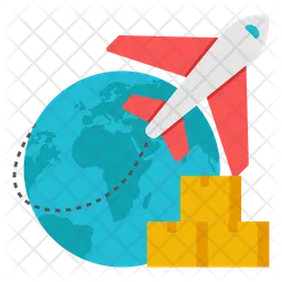 Global parcel  Icon