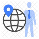 Globaler Partner  Symbol