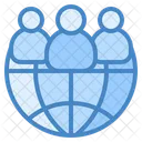 Global Partner World Globe Icon