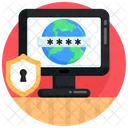 Online Password System Password Password Protection Icon