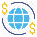 Global Payment Transaction Finance Icon