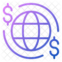 Global Payment Transaction Finance Icône