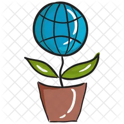 Global Plant  Icon