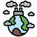 Global Pollution  Icon