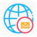 Globe Postal Transportation Icon