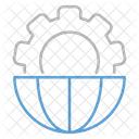 Global Processing Gear Icon