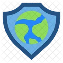 Shield Protection Earth Icon