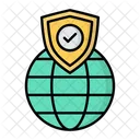 Global Protection Protection Security Icon
