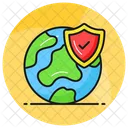Global World Protection Icon