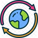 Global Recycle  Icon