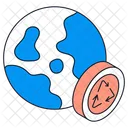 Earth Recycling Global Icon