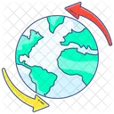 Global Reusability Global Recycling Recycling Icon
