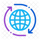 World Internet Network Icon