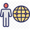 Global Relation International Businessman International Consumer Icon