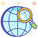 Global Research Foreign Search Global Exploration Icon