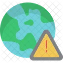 Global Riskglobal Risk World Crisis International Threat Icon
