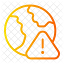 Global Risk World Risk Global Warning Icon