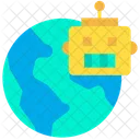 Global Robot Icon