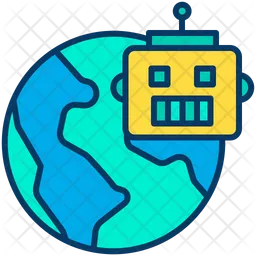 Global robot  Icon
