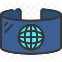 Global Screen Digital Screen Virtual Reality Icon