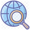 Global Search Search Browser Seo Icon