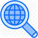 Global Search Global Find Global Exploration Icon