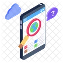 Mobile Search Global Search Global Analysis Icon