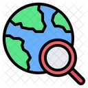 Global Search Global Location Search Icon