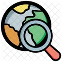 Global Search Online Icon