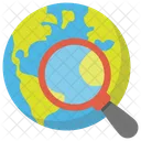 Global Search Earth Icon