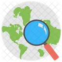 Global Search Earth Icon