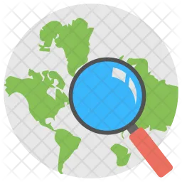 Global Search Logo Icon