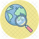Global Search International Search Overall Search Icon