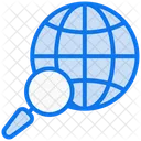 Global Search Global Internet Icon