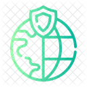 Global Security Anti Terrorism Day Protection Icon