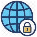Global Protection Global Security Worldwide Security Icon