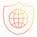 Global Security Shield Icon