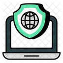 Global Security Global Protection Global Safety Icon
