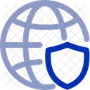Global Security Protection Safety Icon