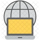 Internet Server Online Icon