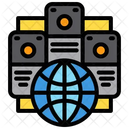 Globaler Server  Symbol