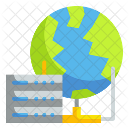 Global Server Connection Icon