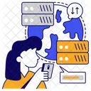 Global Server Dataserver Database Icon