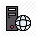 Global Server  Icon
