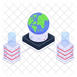 Global Server Network  Icon