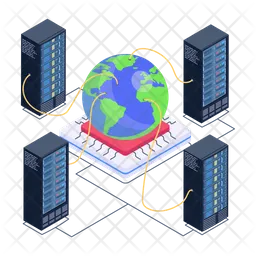 Global Server Network  Icon