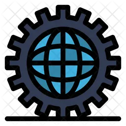 Global Service  Icon