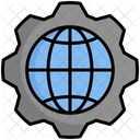 Global Services Global Technology Global World Icon