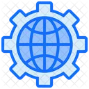Global Settings Global Configuration Globe Setting Icon