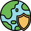 Shield Mother Earth Day Save The World Icon